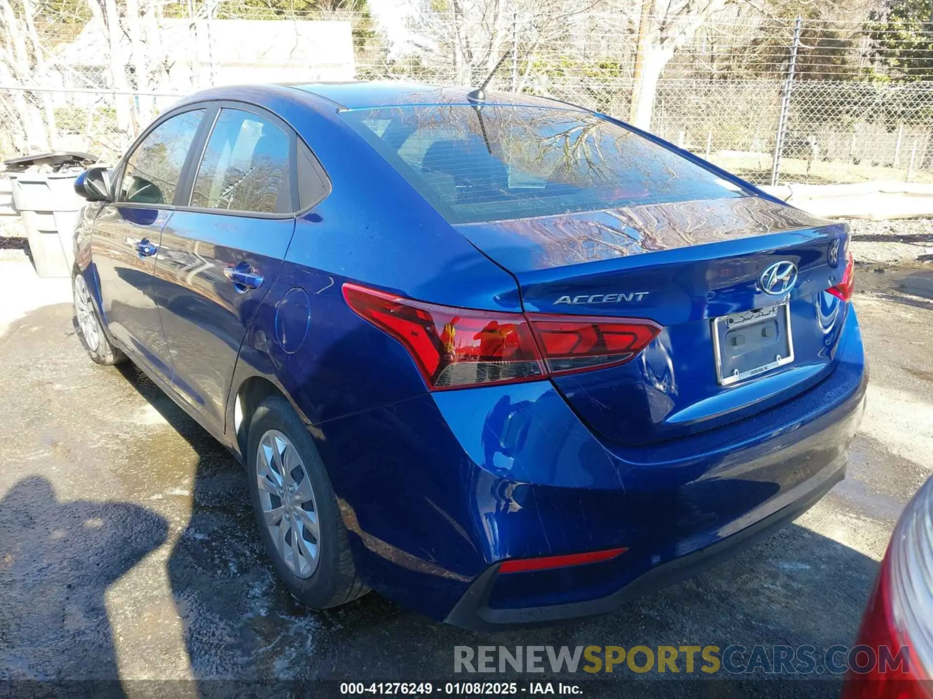 15 Photograph of a damaged car 3KPC24A61NE165247 HYUNDAI ACCENT 2022