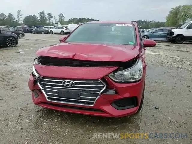 11 Photograph of a damaged car 3KPC24A61NE171176 HYUNDAI ACCENT 2022