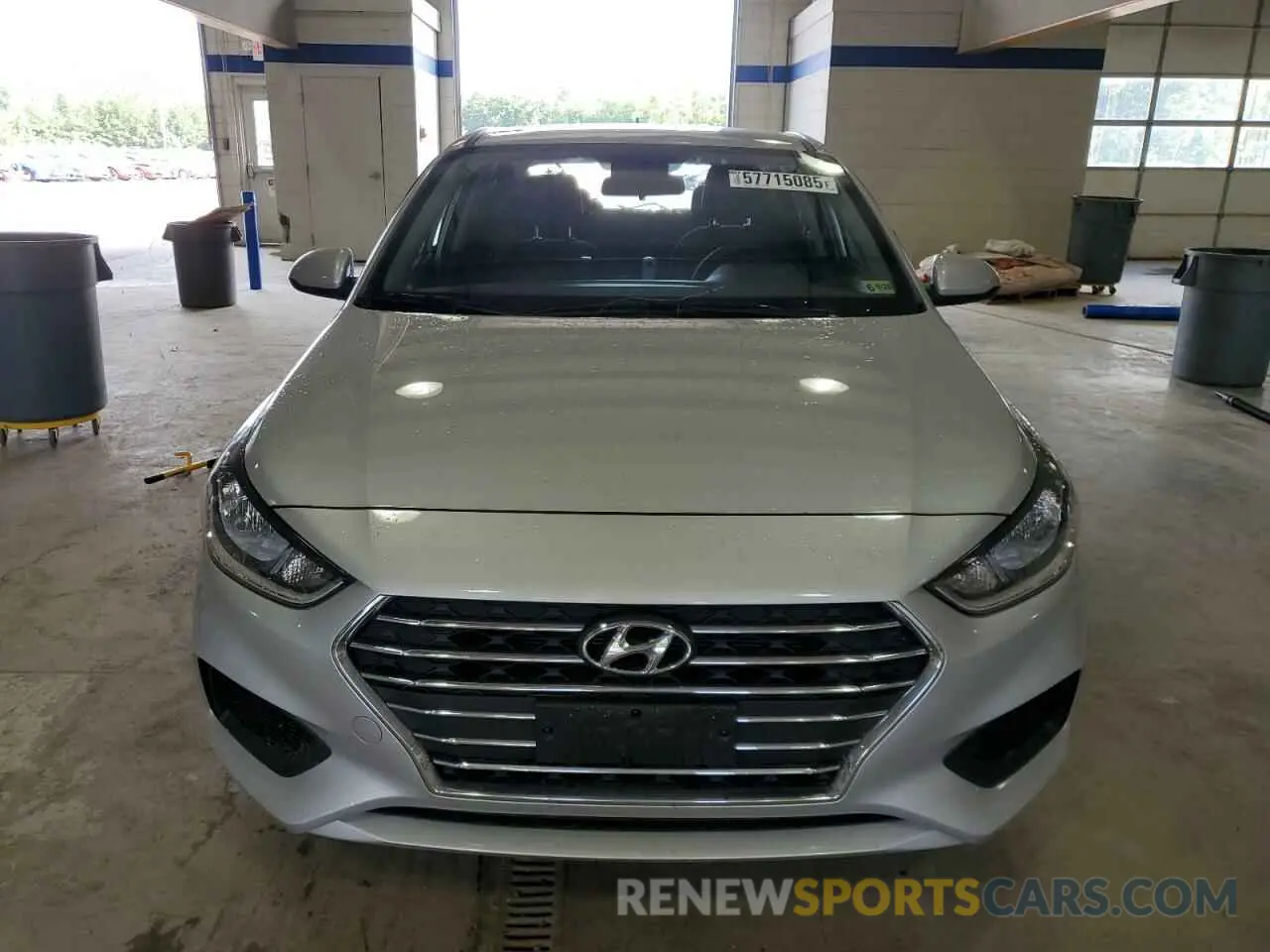 5 Photograph of a damaged car 3KPC24A61NE171582 HYUNDAI ACCENT 2022