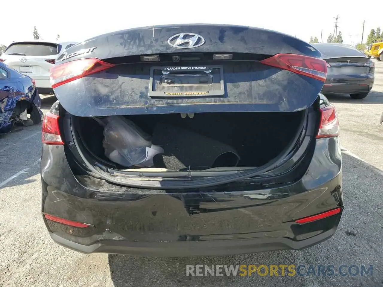 6 Photograph of a damaged car 3KPC24A61NE172568 HYUNDAI ACCENT 2022