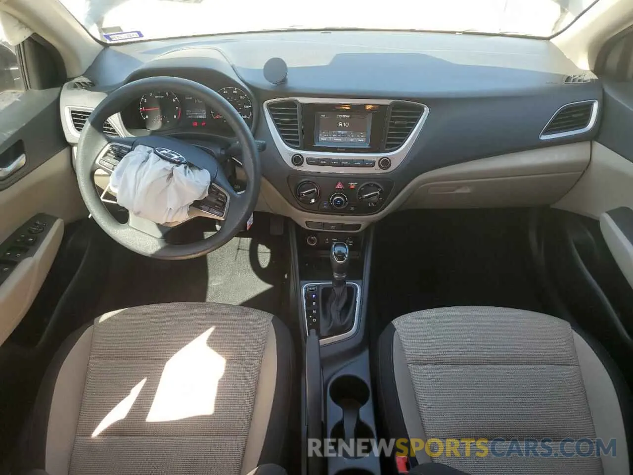 8 Photograph of a damaged car 3KPC24A61NE183179 HYUNDAI ACCENT 2022