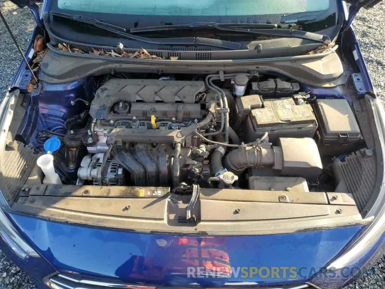 11 Photograph of a damaged car 3KPC24A61NE183277 HYUNDAI ACCENT 2022