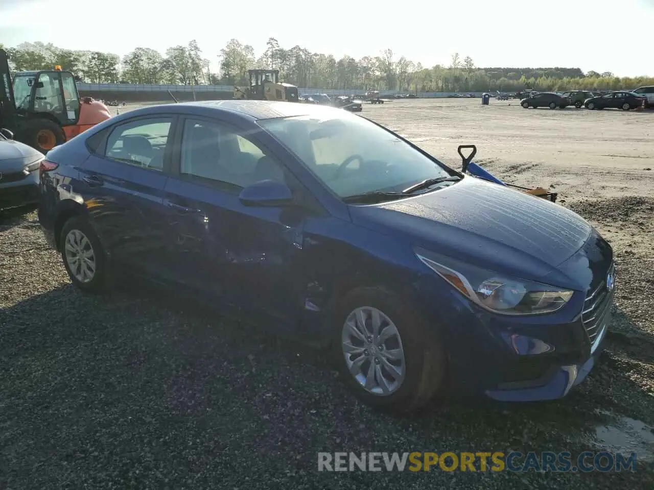 4 Photograph of a damaged car 3KPC24A61NE183277 HYUNDAI ACCENT 2022