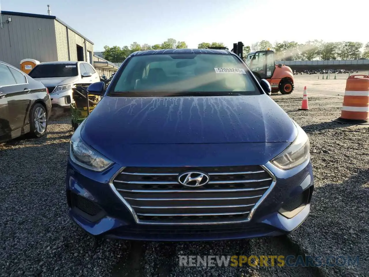 5 Photograph of a damaged car 3KPC24A61NE183277 HYUNDAI ACCENT 2022