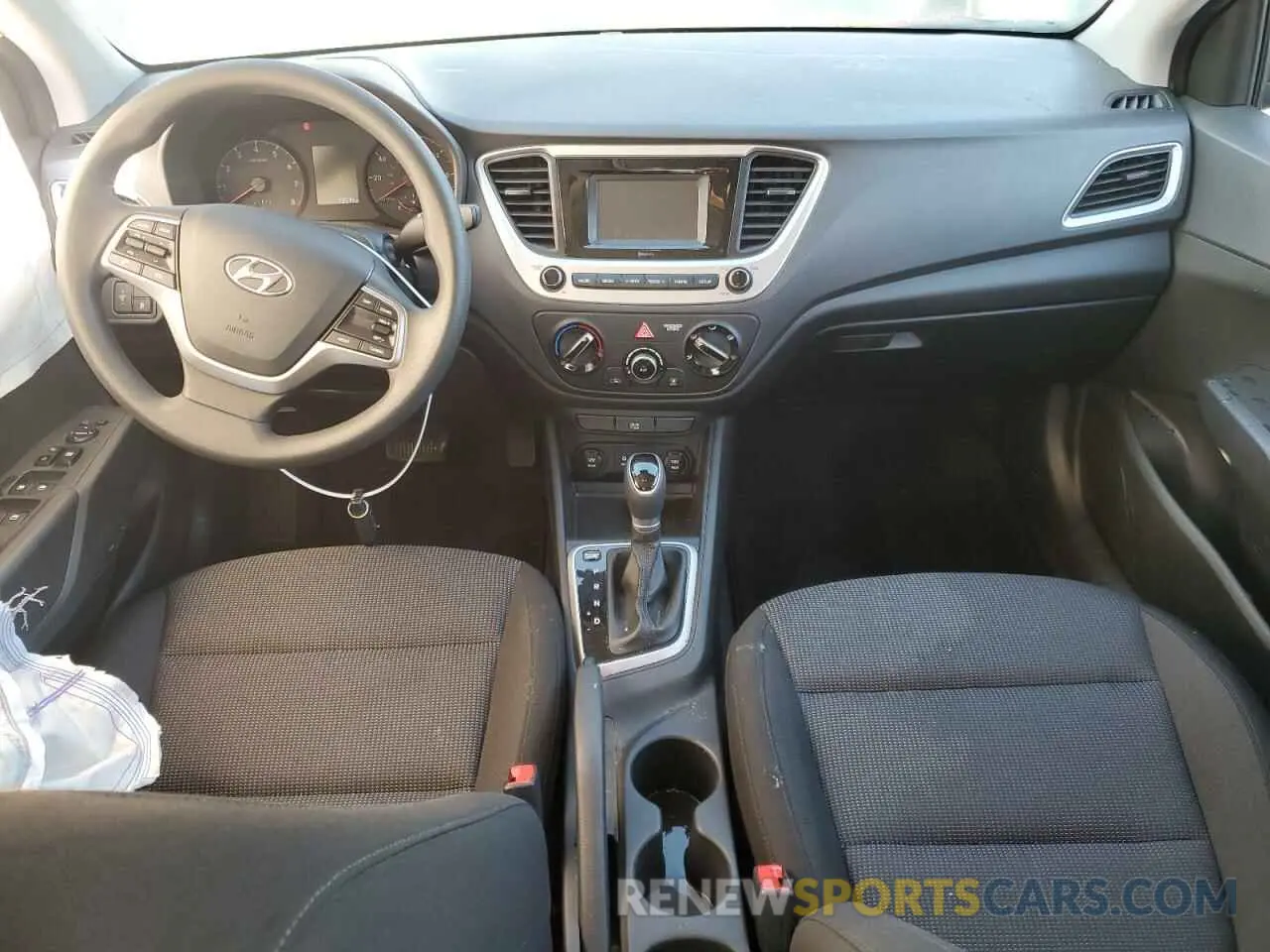 8 Photograph of a damaged car 3KPC24A61NE183277 HYUNDAI ACCENT 2022