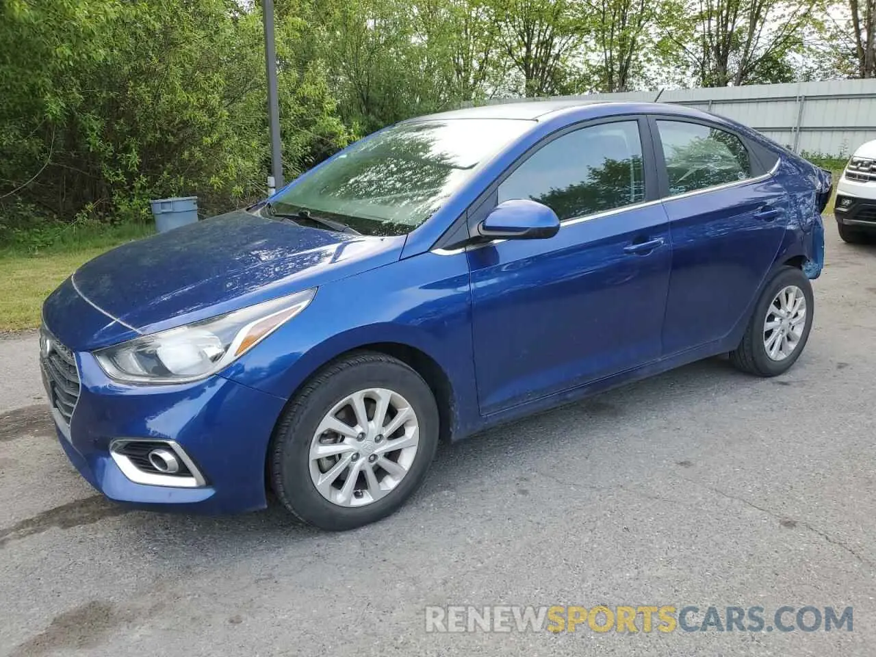 1 Photograph of a damaged car 3KPC24A62NE156654 HYUNDAI ACCENT 2022