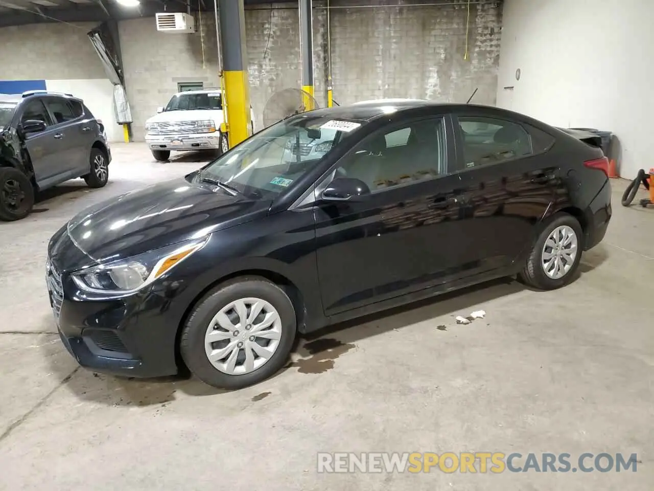 1 Photograph of a damaged car 3KPC24A62NE156802 HYUNDAI ACCENT 2022