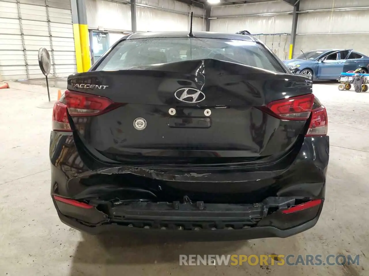6 Photograph of a damaged car 3KPC24A62NE156802 HYUNDAI ACCENT 2022