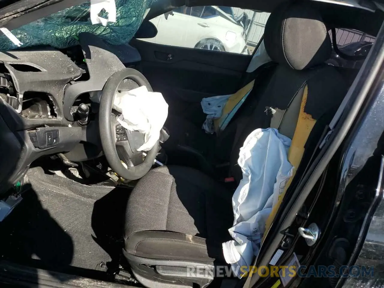 7 Photograph of a damaged car 3KPC24A62NE182431 HYUNDAI ACCENT 2022