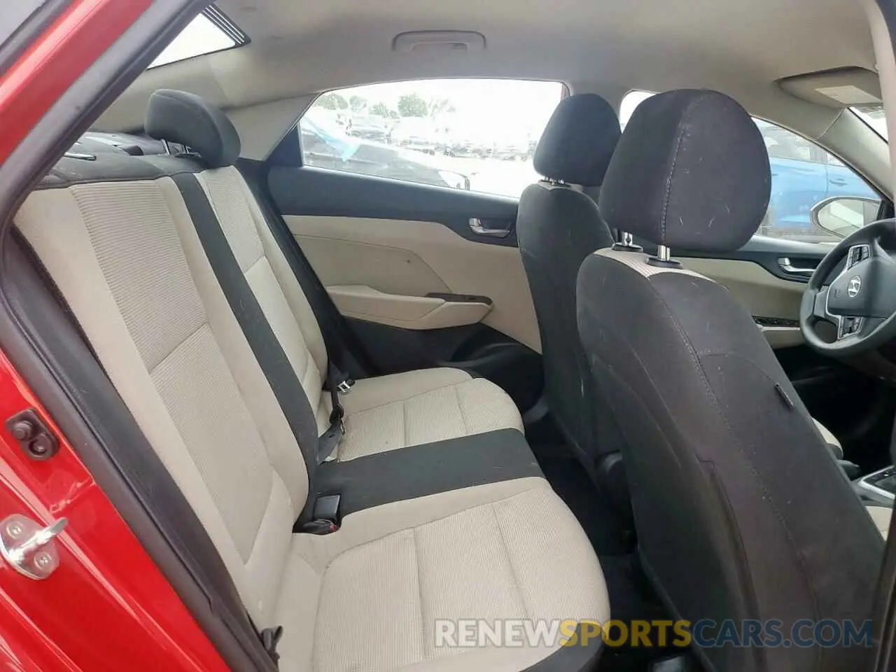 10 Photograph of a damaged car 3KPC24A63NE159188 HYUNDAI ACCENT 2022
