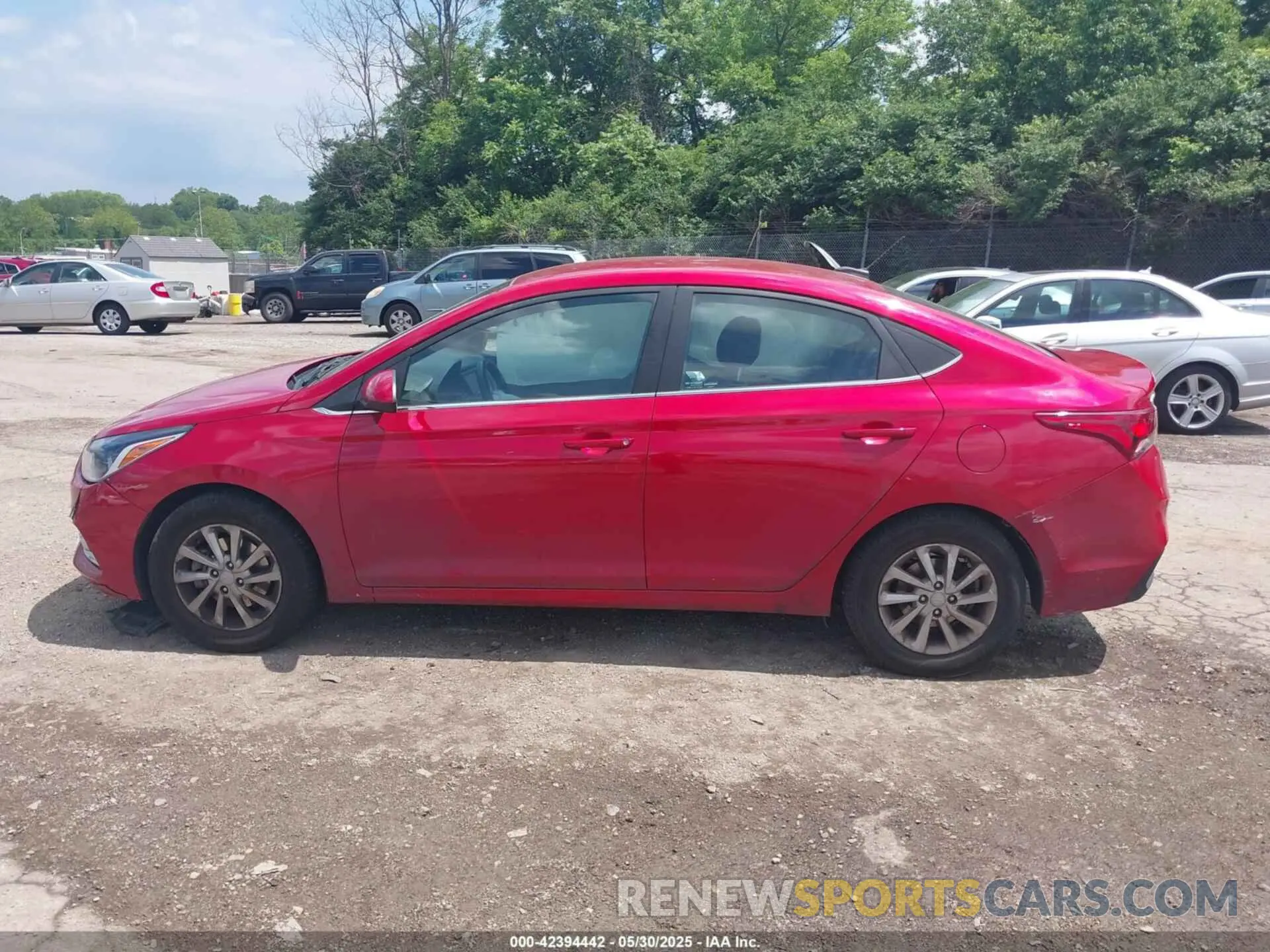 14 Photograph of a damaged car 3KPC24A63NE173401 HYUNDAI ACCENT 2022