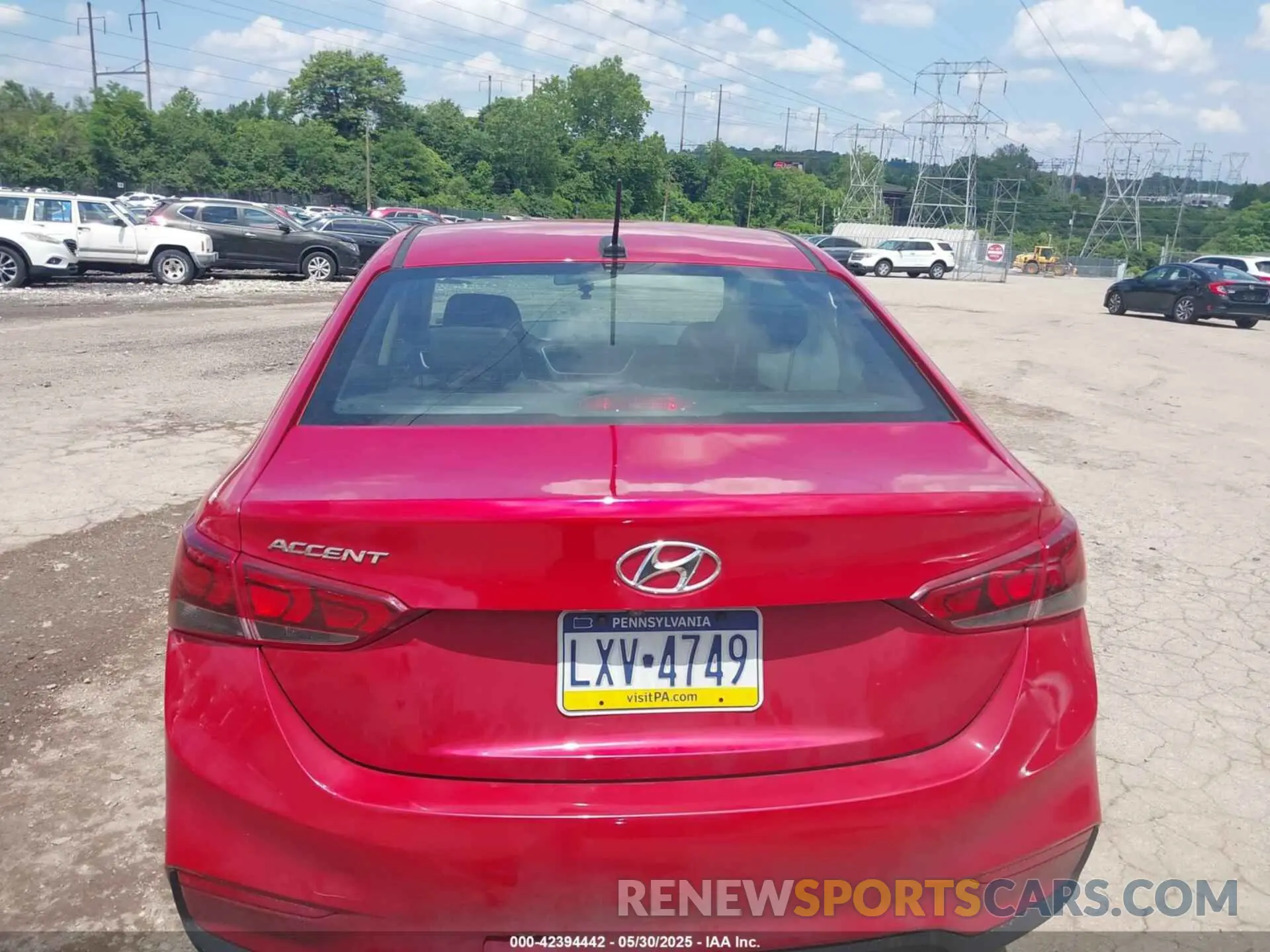 16 Photograph of a damaged car 3KPC24A63NE173401 HYUNDAI ACCENT 2022
