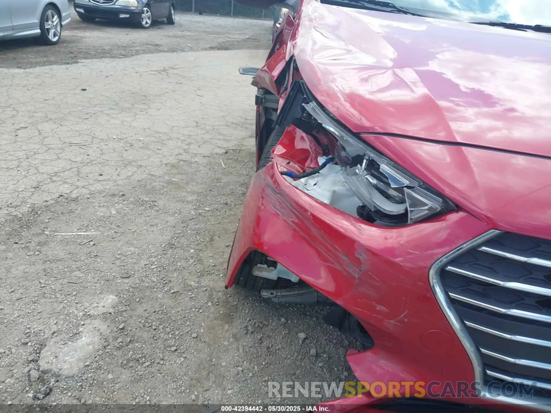 6 Photograph of a damaged car 3KPC24A63NE173401 HYUNDAI ACCENT 2022