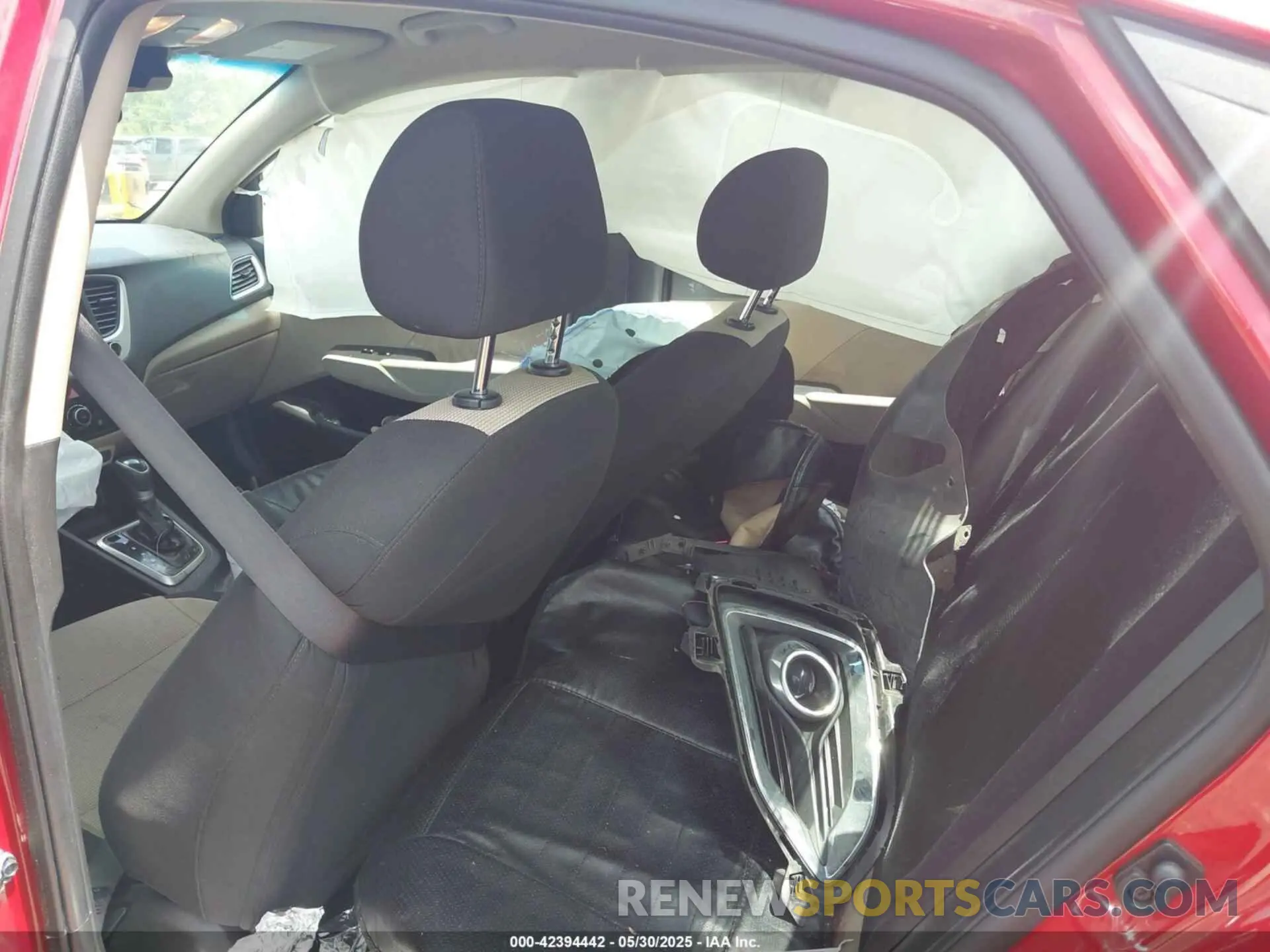 8 Photograph of a damaged car 3KPC24A63NE173401 HYUNDAI ACCENT 2022