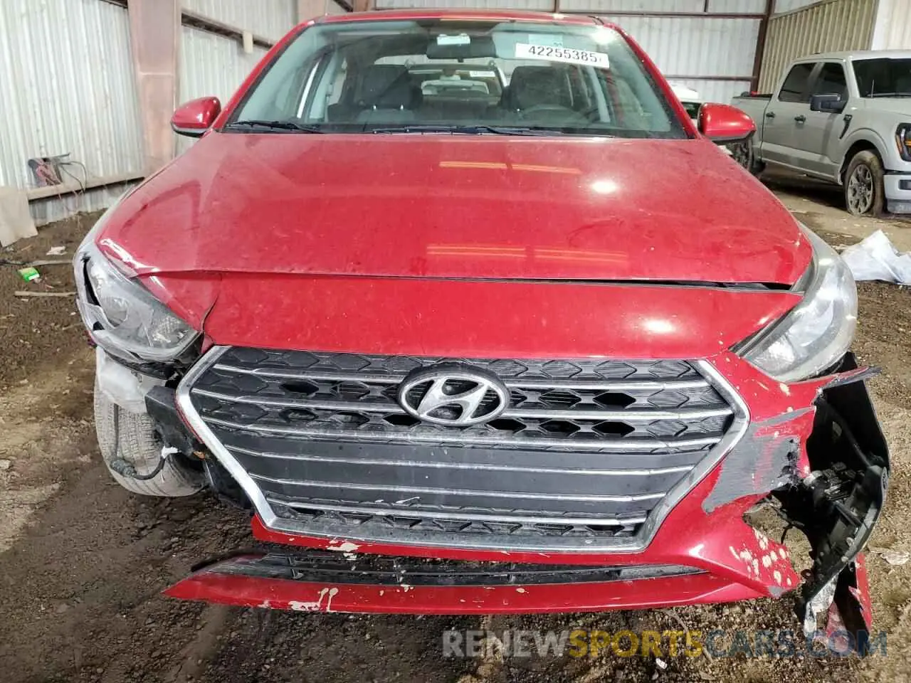 5 Photograph of a damaged car 3KPC24A63NE180414 HYUNDAI ACCENT 2022