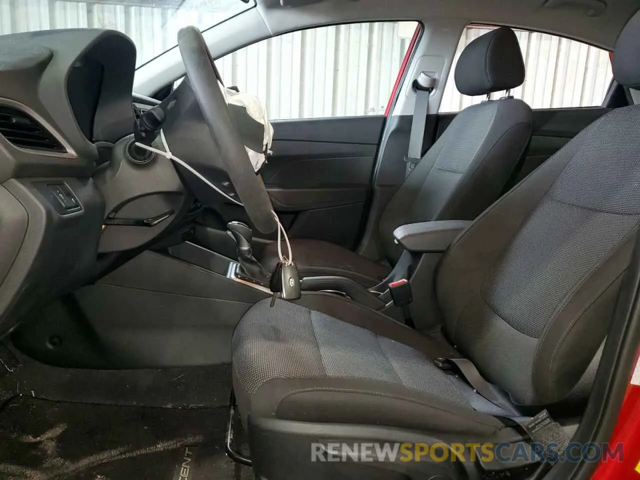 7 Photograph of a damaged car 3KPC24A63NE180414 HYUNDAI ACCENT 2022