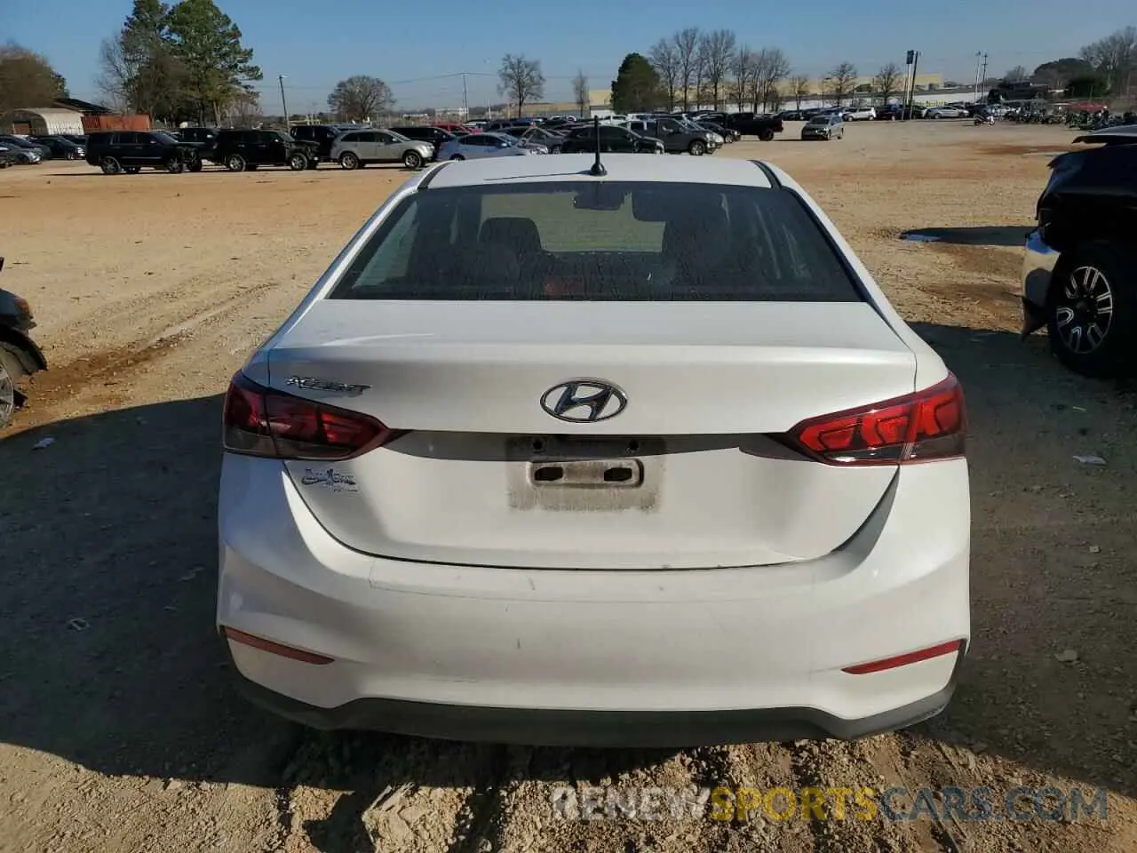 6 Photograph of a damaged car 3KPC24A63NE183460 HYUNDAI ACCENT 2022