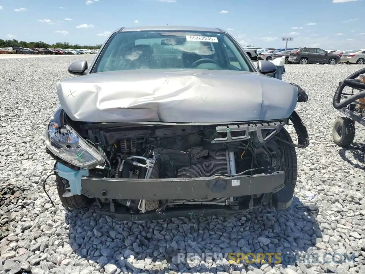 5 Photograph of a damaged car 3KPC24A64NE158826 HYUNDAI ACCENT 2022