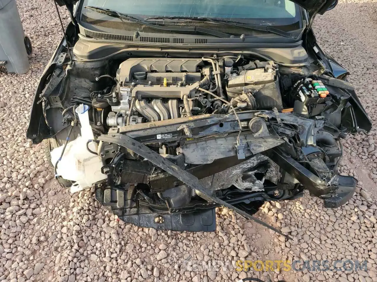 13 Photograph of a damaged car 3KPC24A64NE167672 HYUNDAI ACCENT 2022