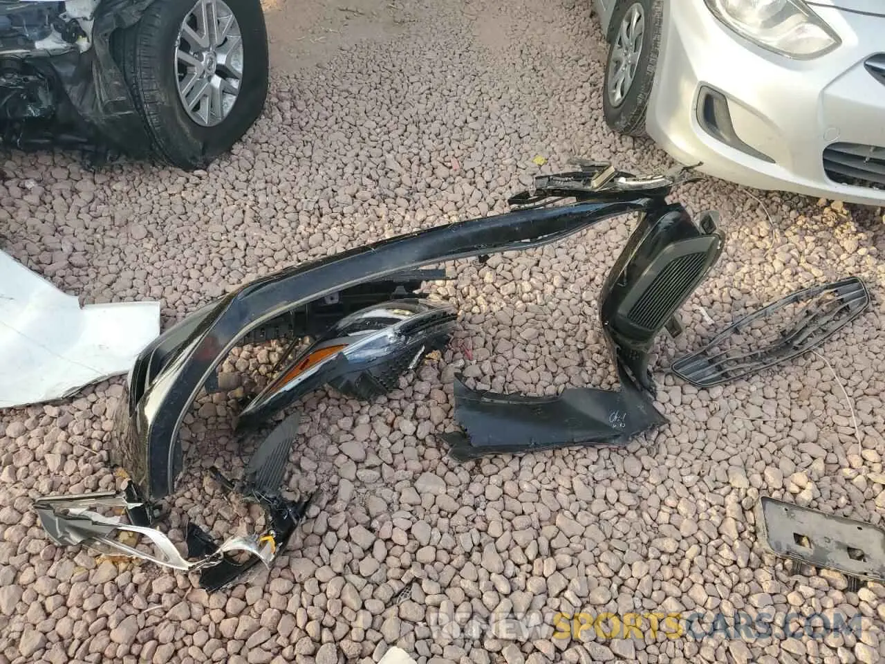 14 Photograph of a damaged car 3KPC24A64NE167672 HYUNDAI ACCENT 2022