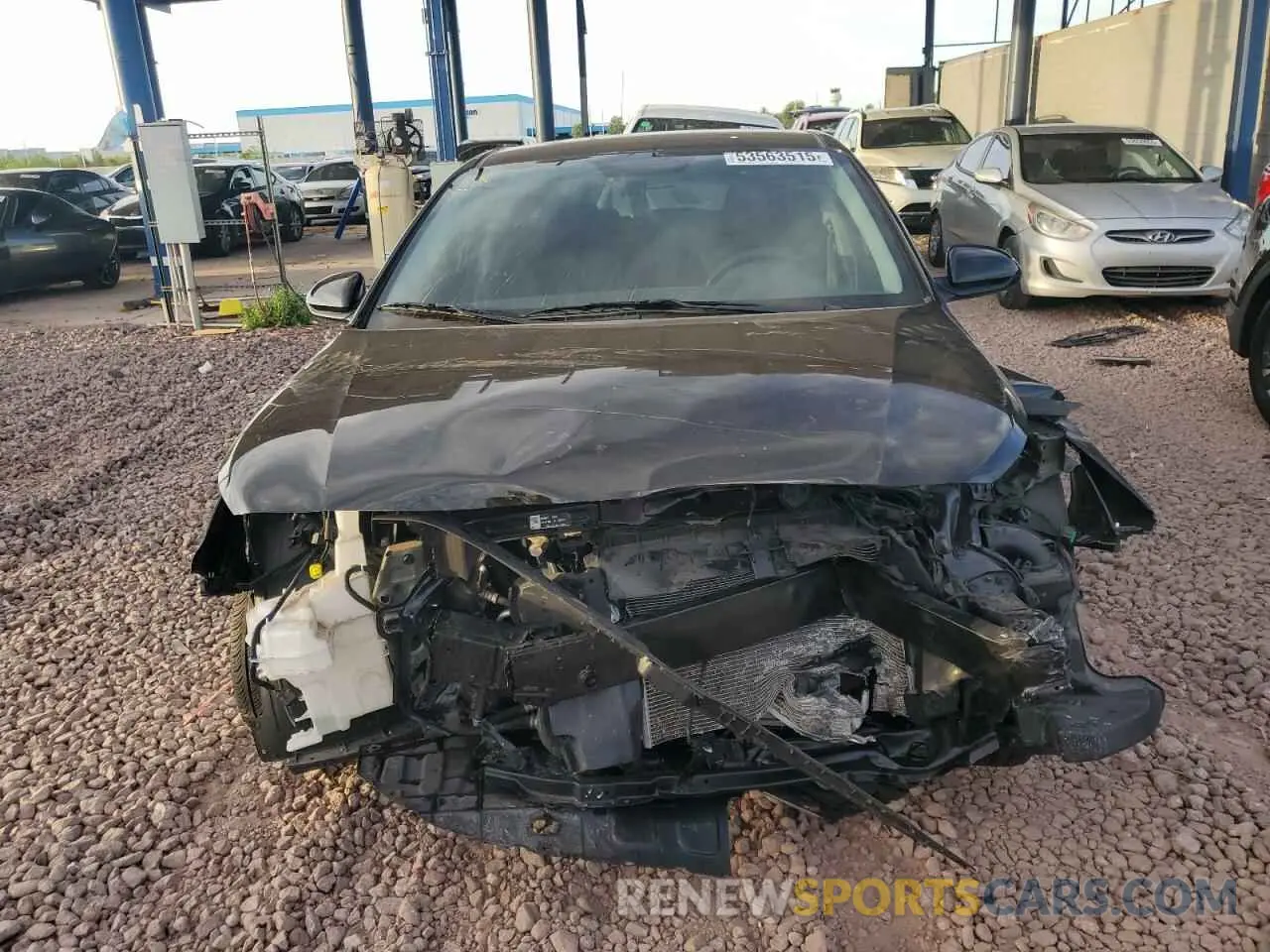 5 Photograph of a damaged car 3KPC24A64NE167672 HYUNDAI ACCENT 2022