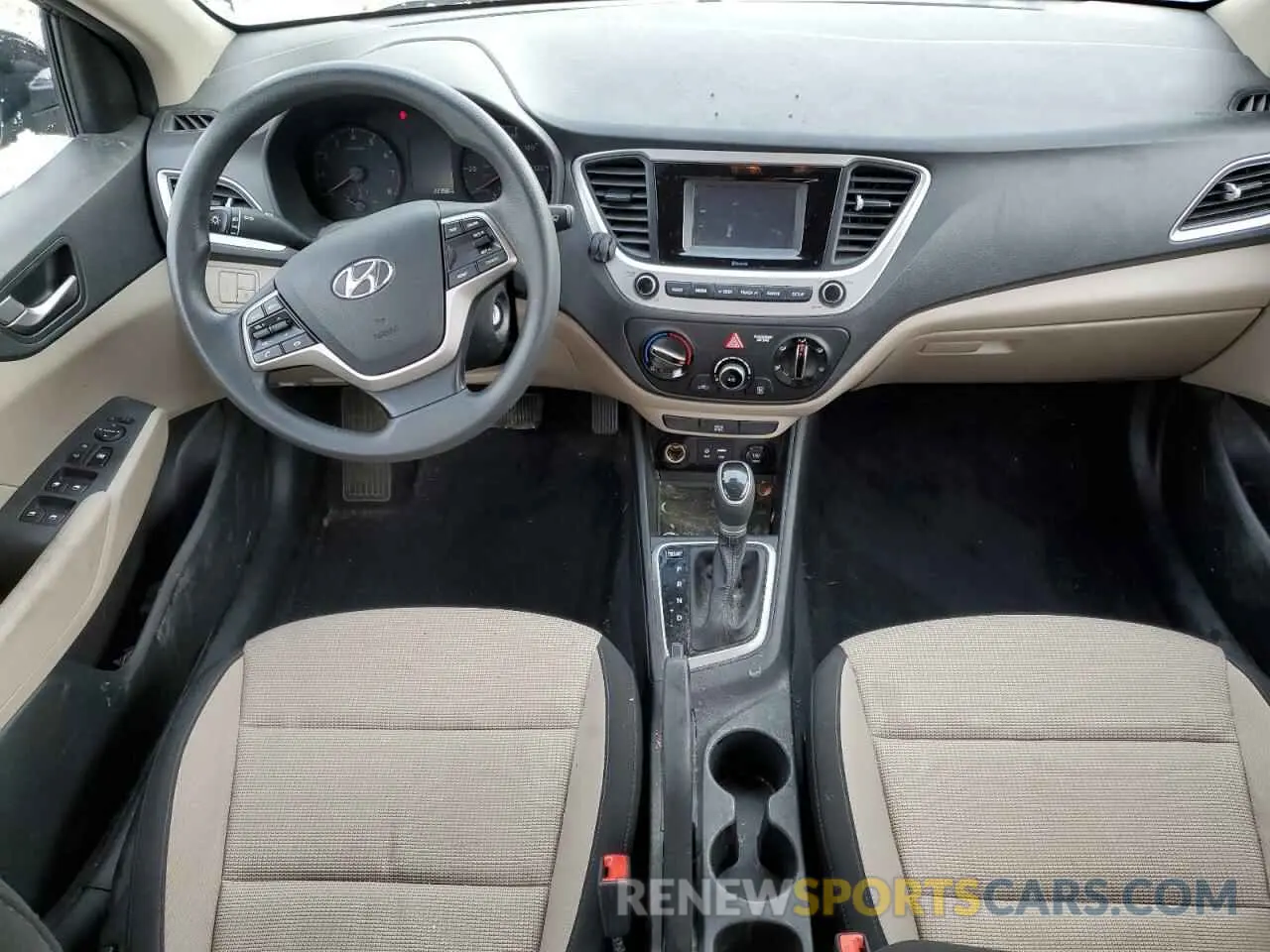 8 Photograph of a damaged car 3KPC24A64NE171320 HYUNDAI ACCENT 2022