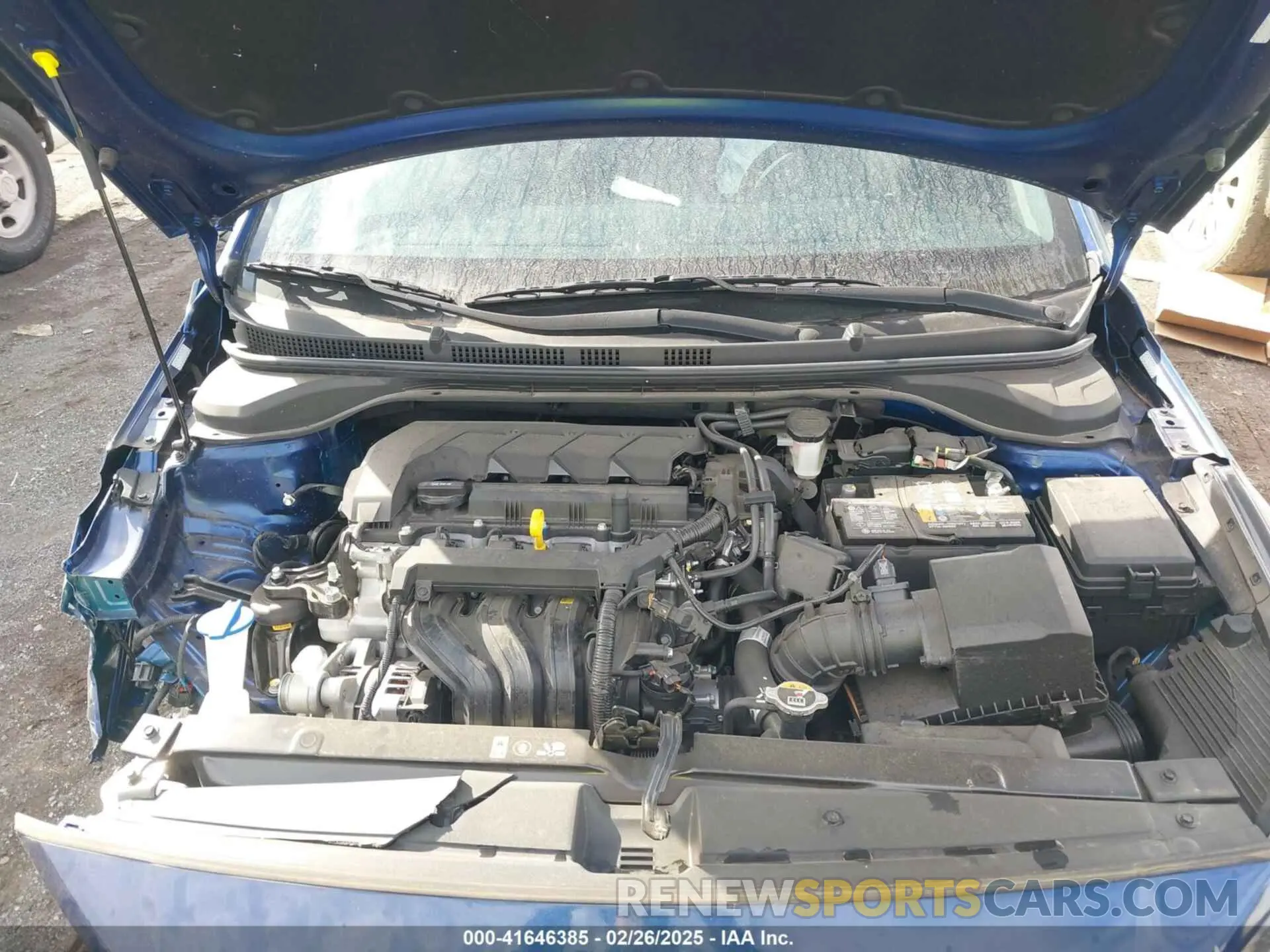 10 Photograph of a damaged car 3KPC24A64NE177005 HYUNDAI ACCENT 2022