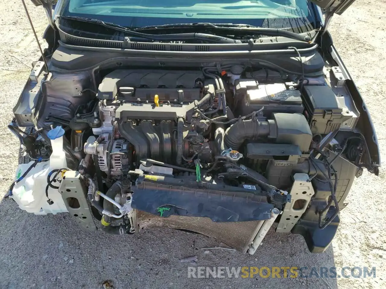 11 Photograph of a damaged car 3KPC24A64NE179742 HYUNDAI ACCENT 2022