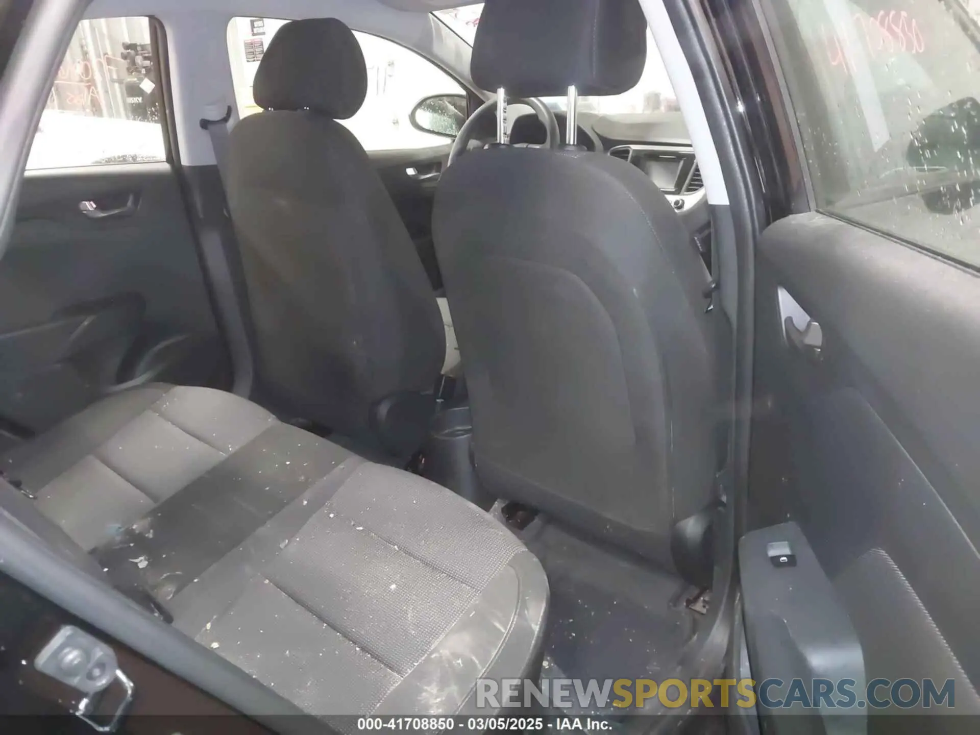 8 Photograph of a damaged car 3KPC24A65NE166577 HYUNDAI ACCENT 2022