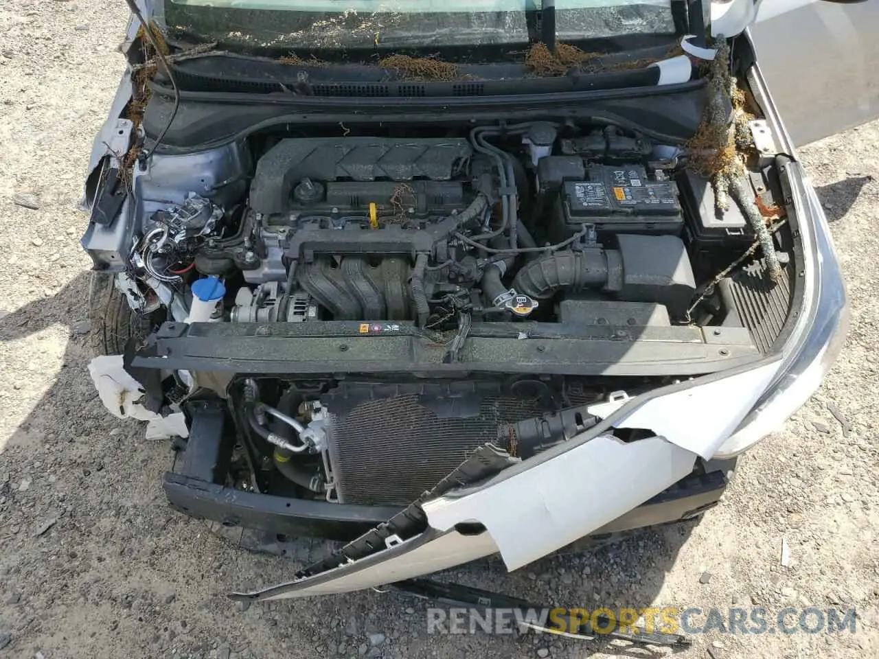 11 Photograph of a damaged car 3KPC24A66NE157337 HYUNDAI ACCENT 2022