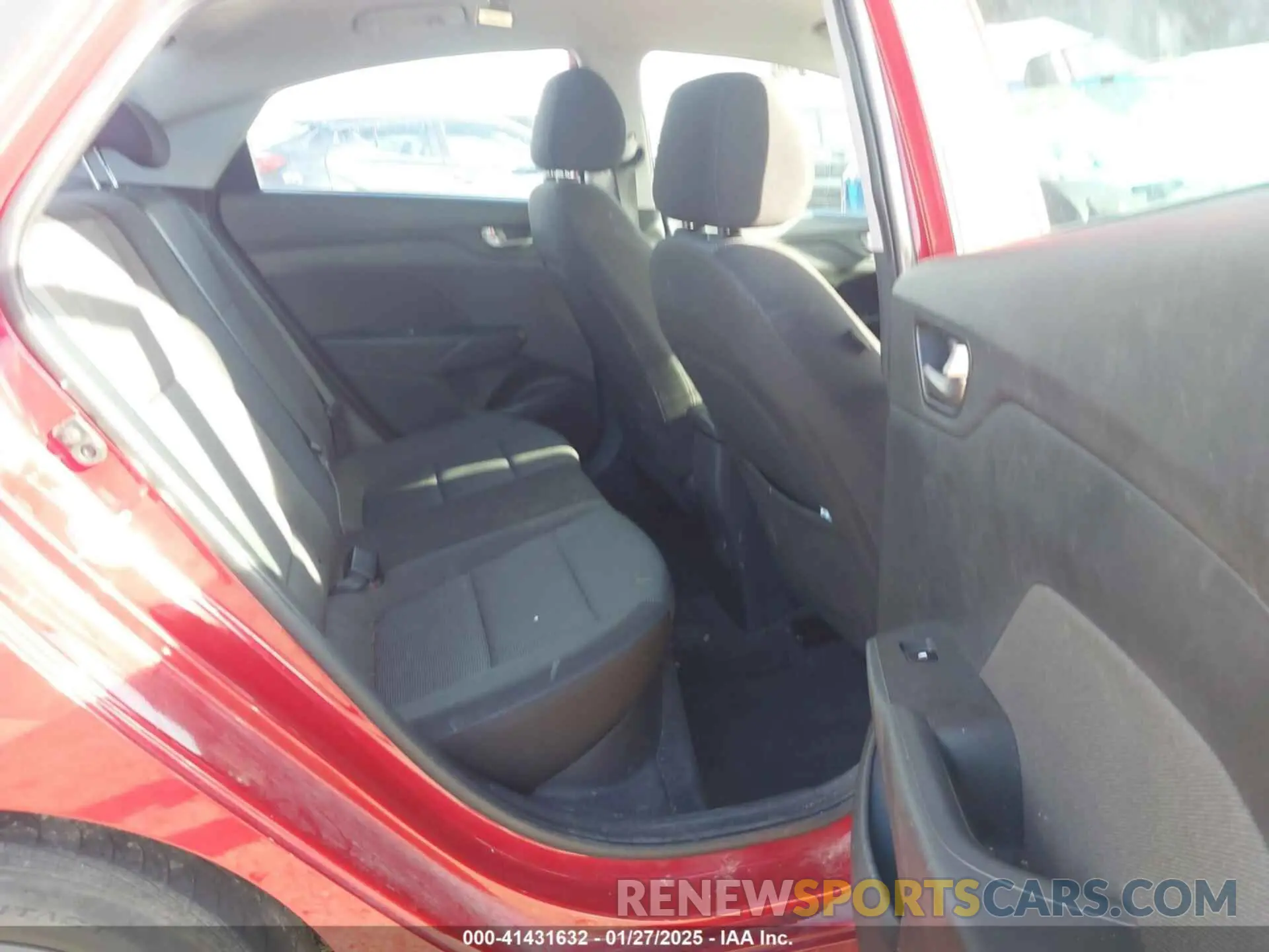 8 Photograph of a damaged car 3KPC24A66NE158066 HYUNDAI ACCENT 2022