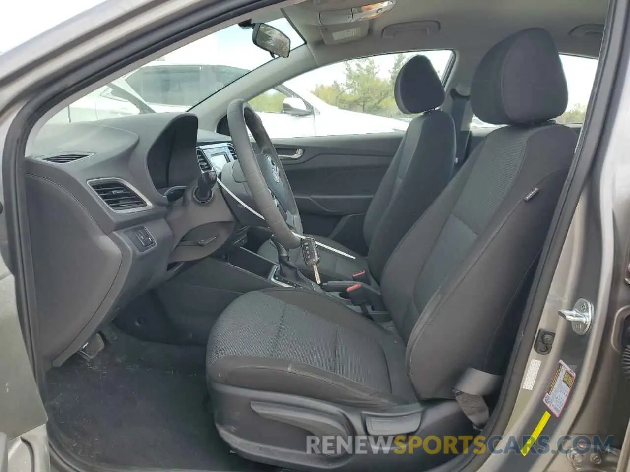 7 Photograph of a damaged car 3KPC24A66NE166541 HYUNDAI ACCENT 2022