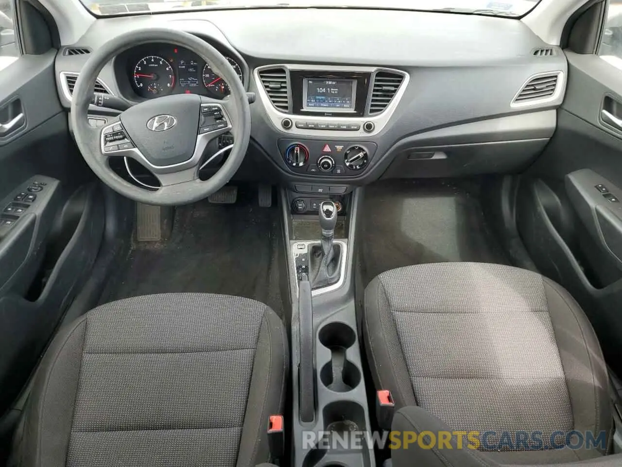 8 Photograph of a damaged car 3KPC24A66NE166541 HYUNDAI ACCENT 2022