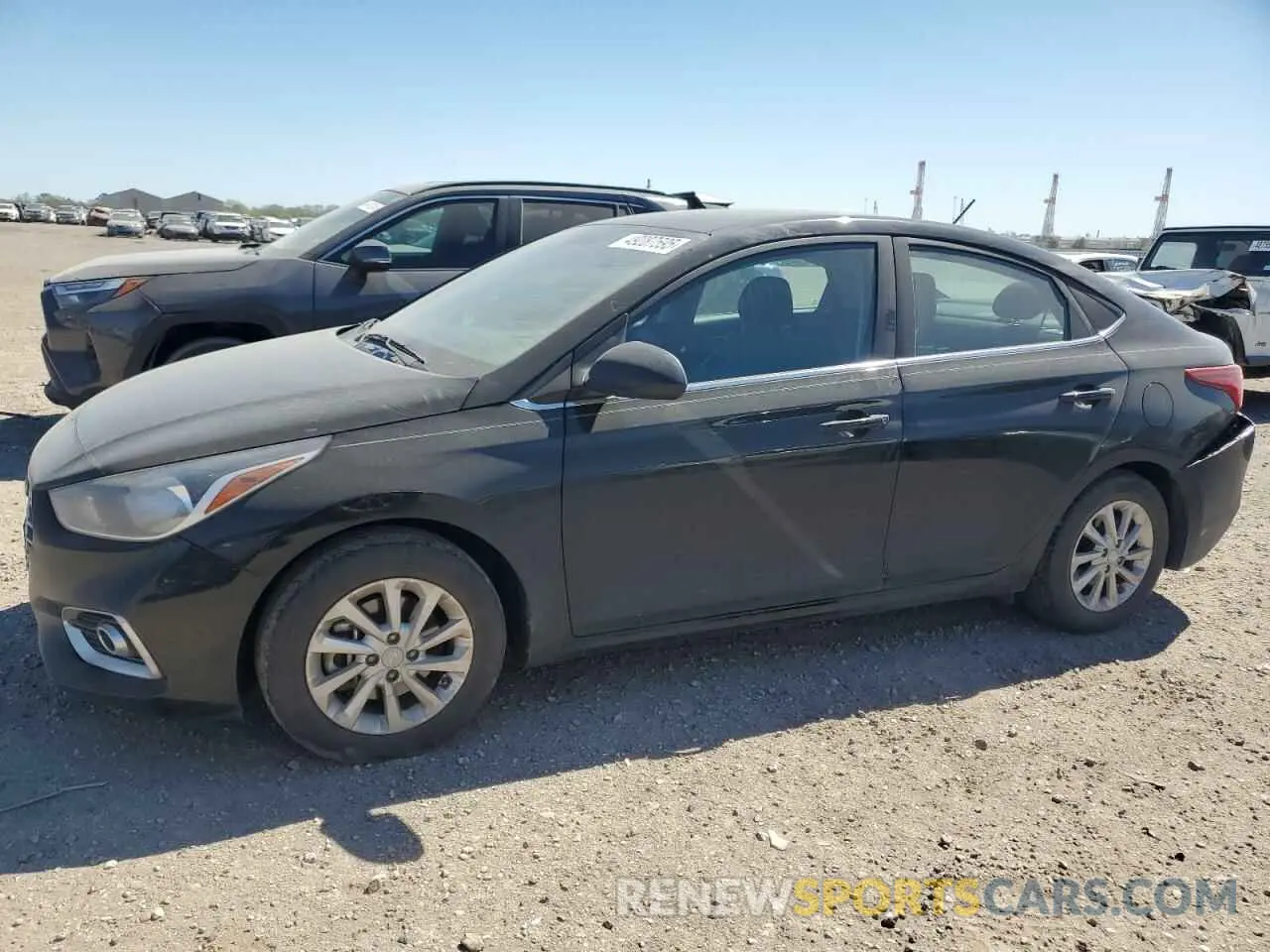 1 Photograph of a damaged car 3KPC24A66NE172422 HYUNDAI ACCENT 2022