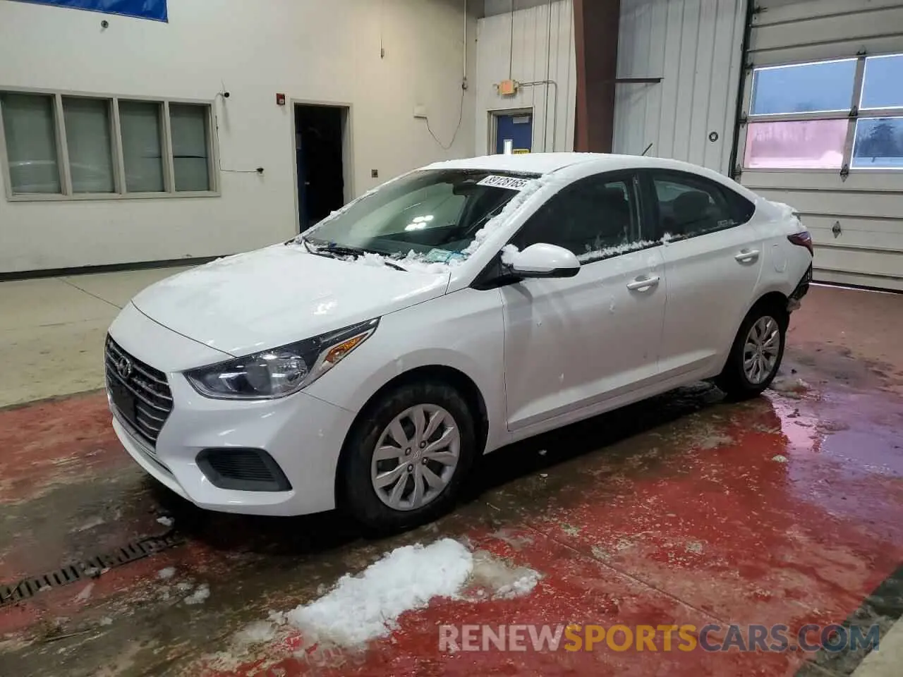 1 Photograph of a damaged car 3KPC24A66NE179905 HYUNDAI ACCENT 2022