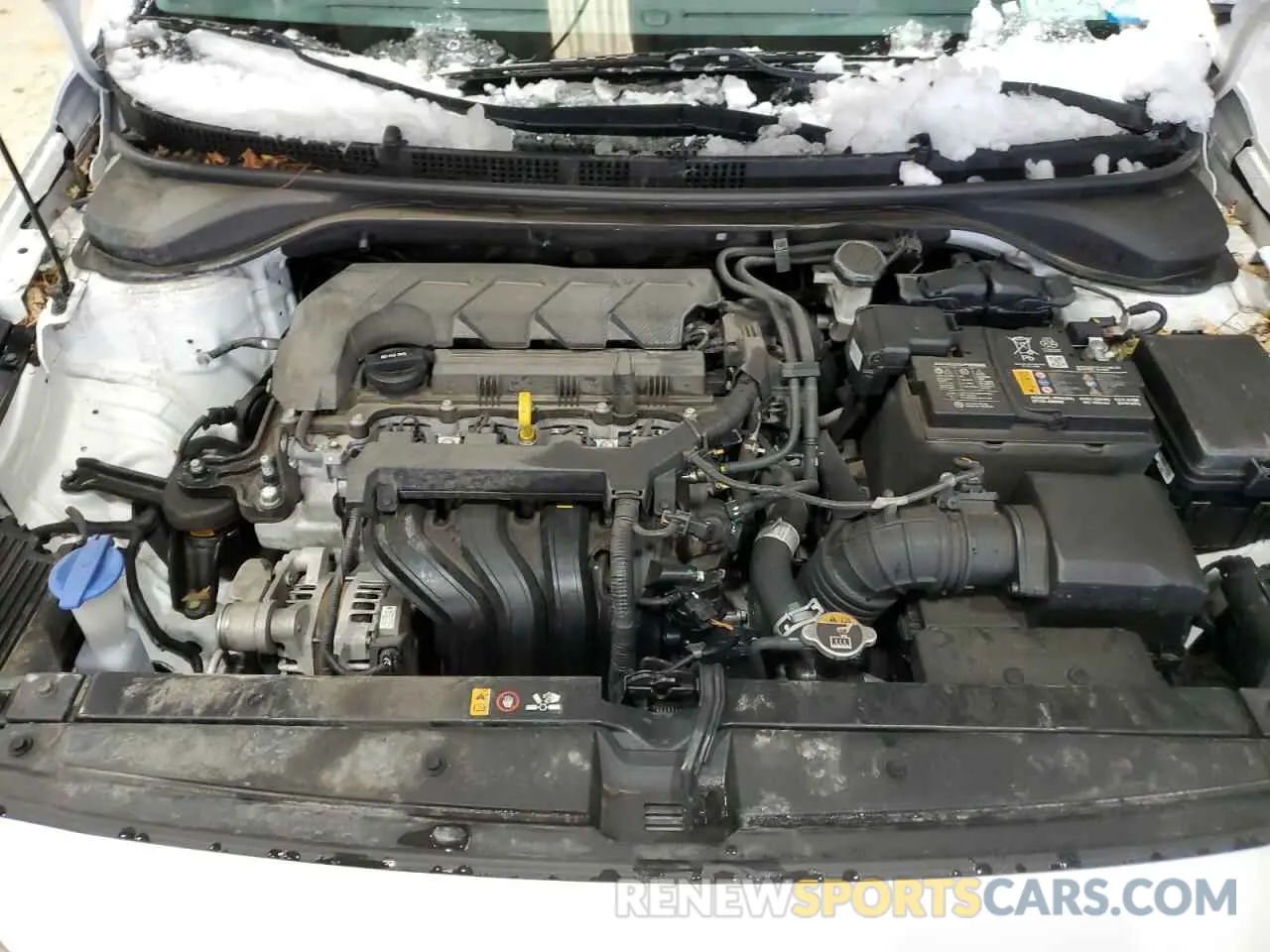11 Photograph of a damaged car 3KPC24A66NE179905 HYUNDAI ACCENT 2022