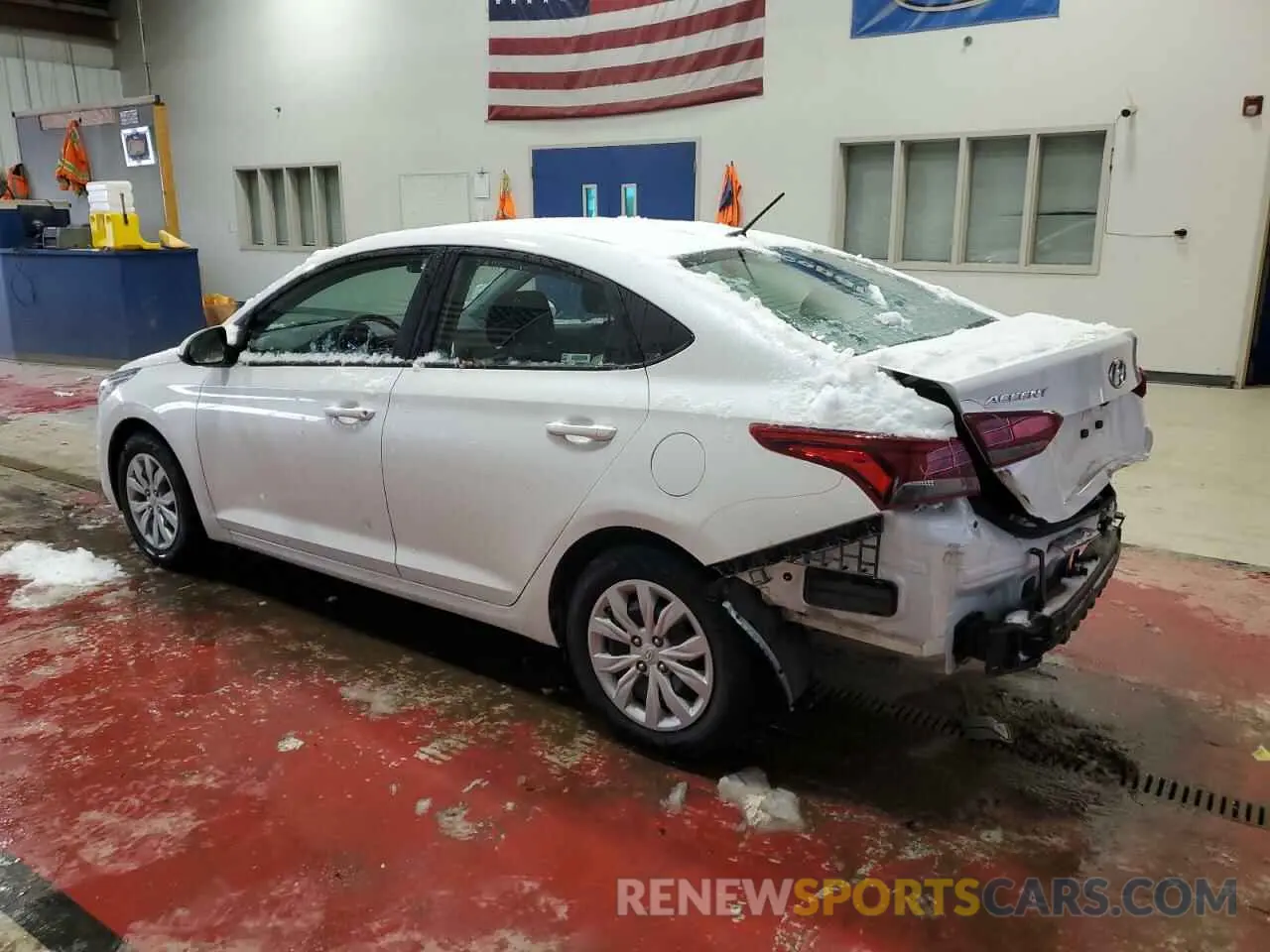 2 Photograph of a damaged car 3KPC24A66NE179905 HYUNDAI ACCENT 2022