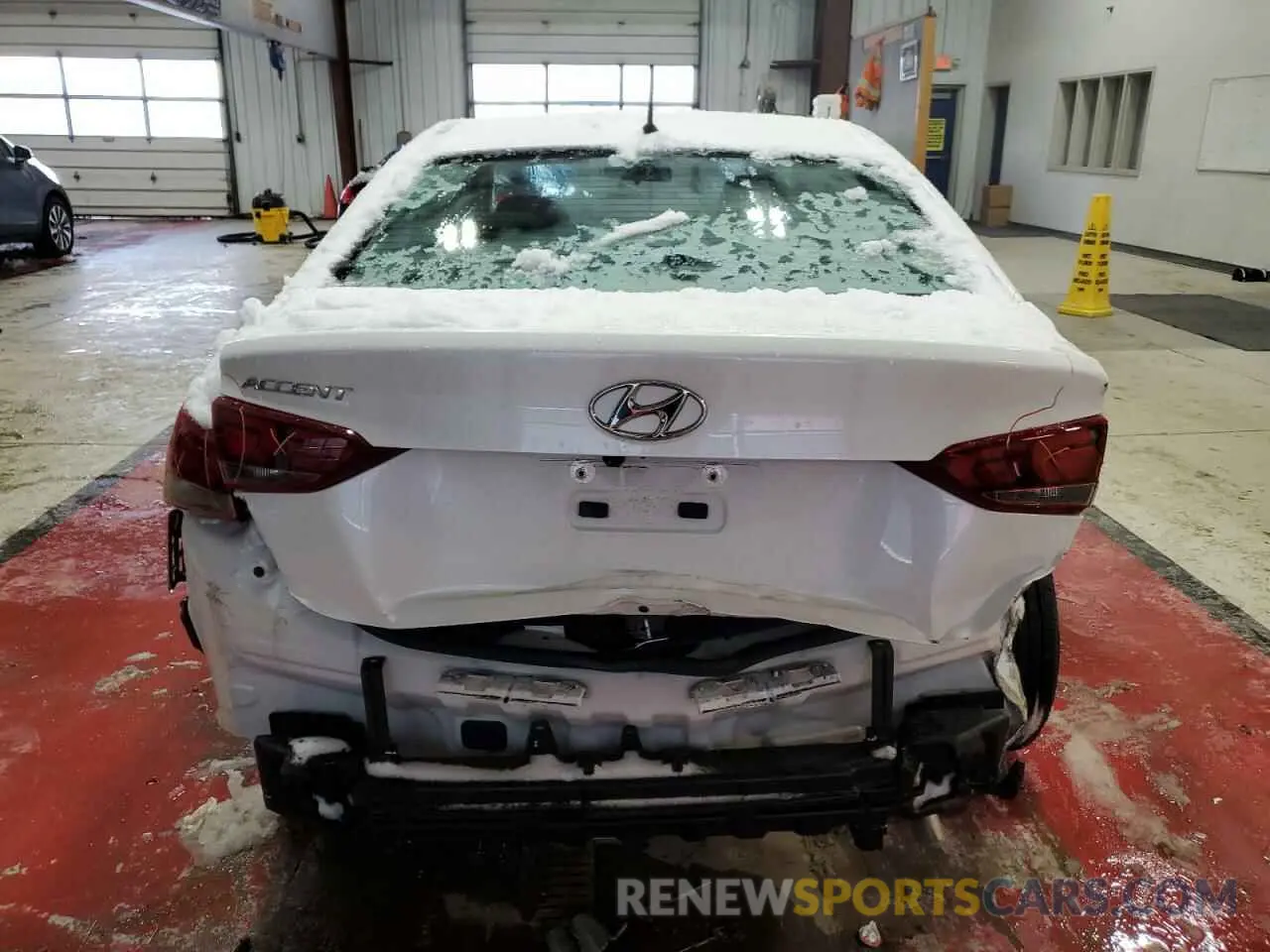 6 Photograph of a damaged car 3KPC24A66NE179905 HYUNDAI ACCENT 2022