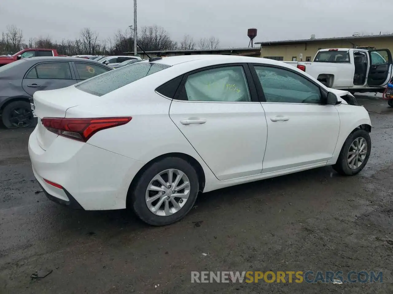 3 Photograph of a damaged car 3KPC24A66NE180553 HYUNDAI ACCENT 2022