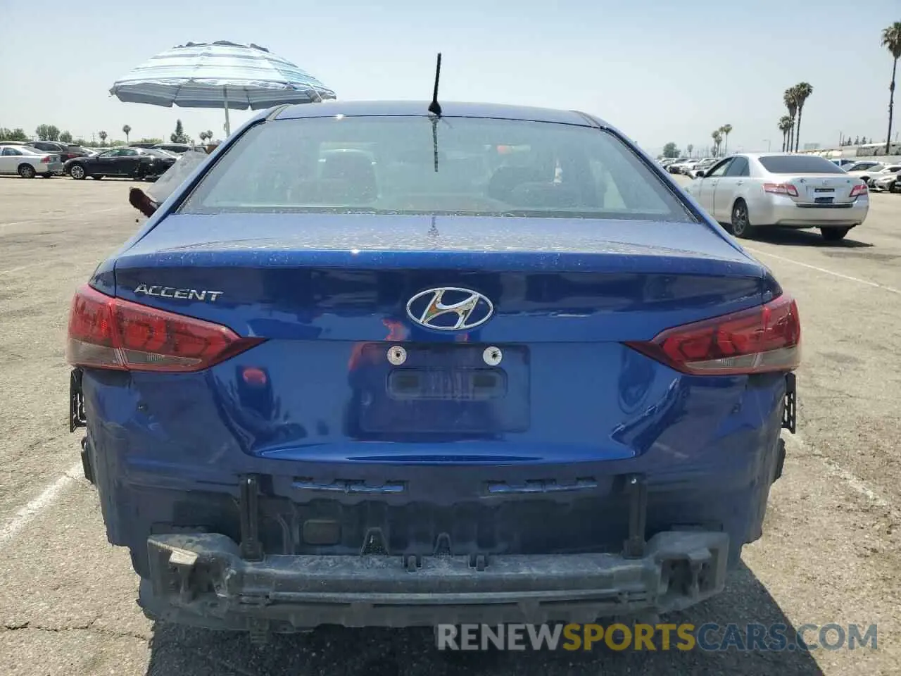6 Photograph of a damaged car 3KPC24A66NE185431 HYUNDAI ACCENT 2022