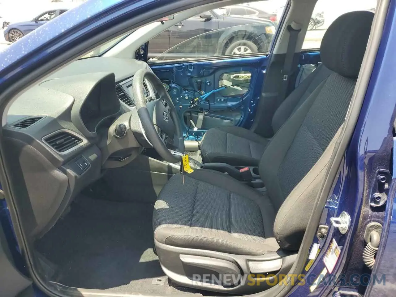 7 Photograph of a damaged car 3KPC24A66NE185431 HYUNDAI ACCENT 2022