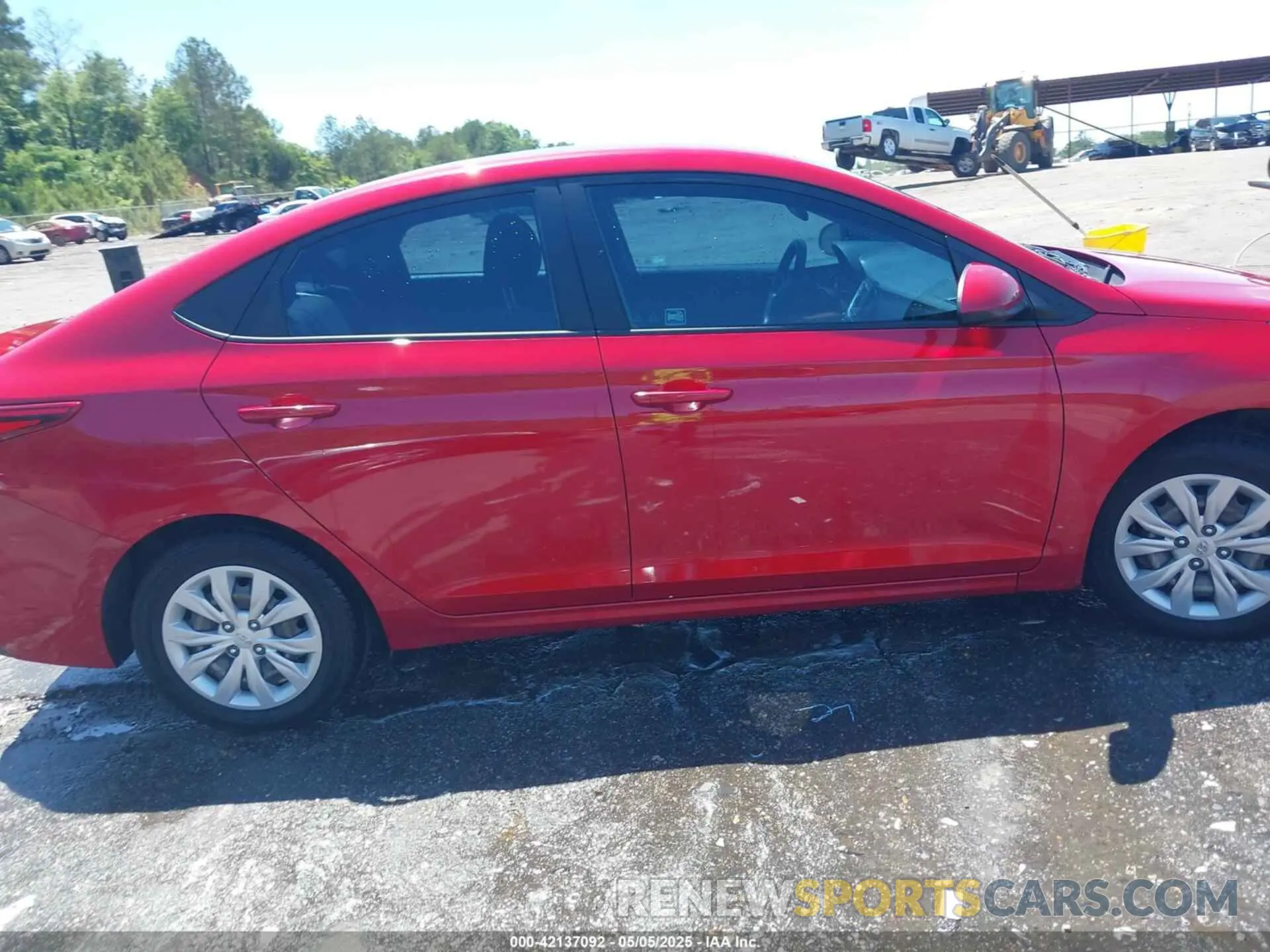 13 Photograph of a damaged car 3KPC24A67NE154530 HYUNDAI ACCENT 2022