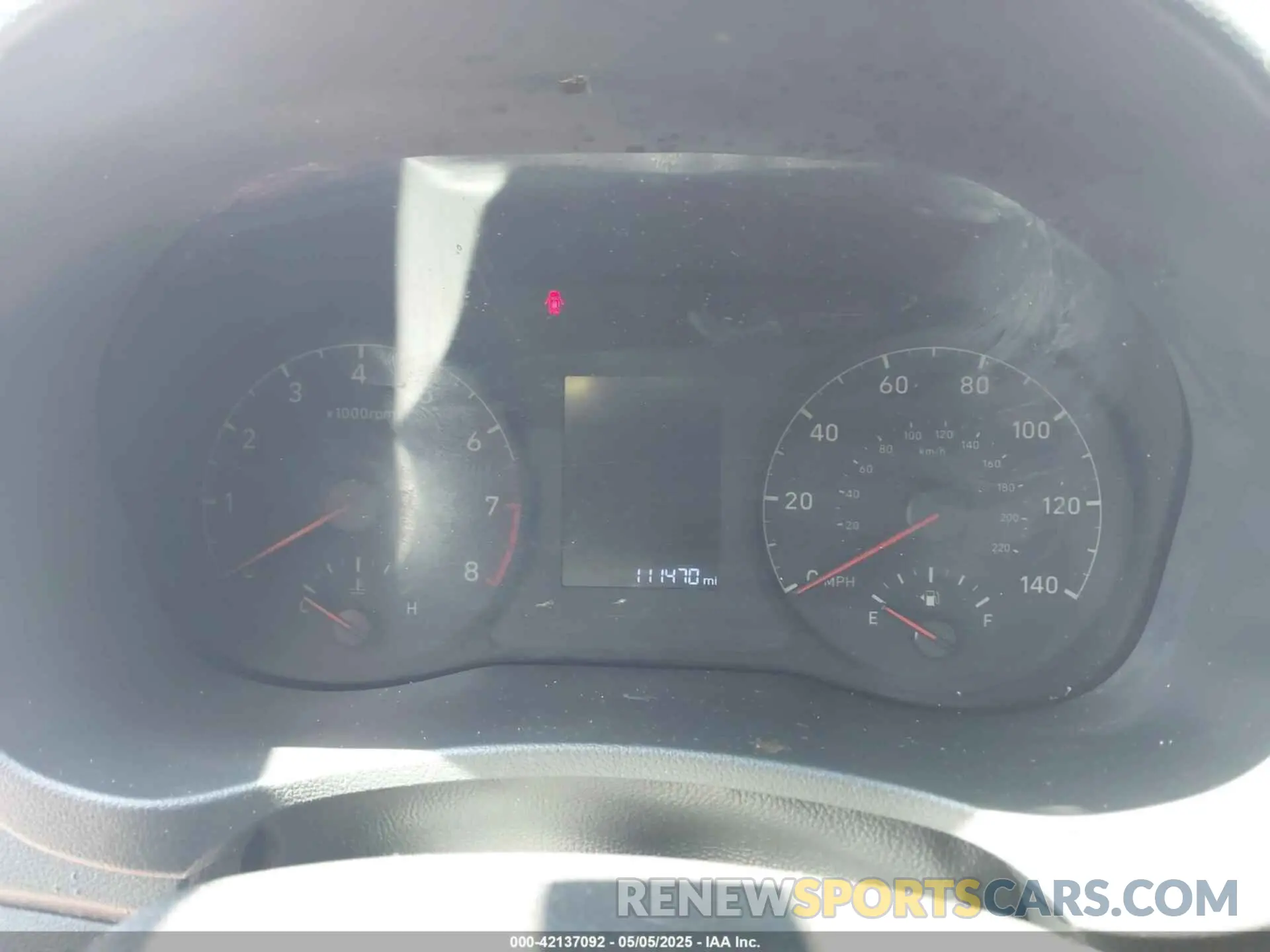 7 Photograph of a damaged car 3KPC24A67NE154530 HYUNDAI ACCENT 2022
