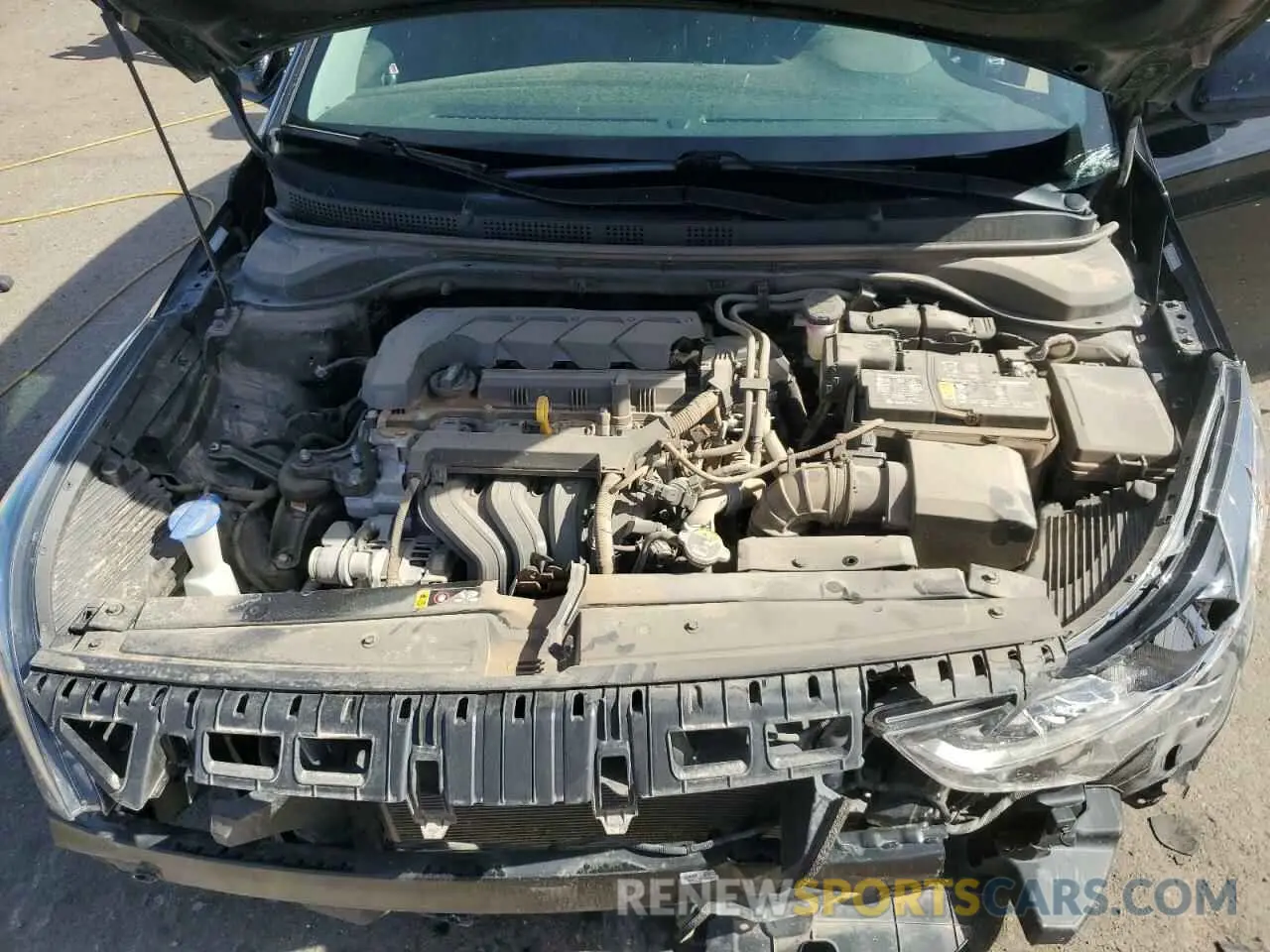 11 Photograph of a damaged car 3KPC24A67NE154785 HYUNDAI ACCENT 2022