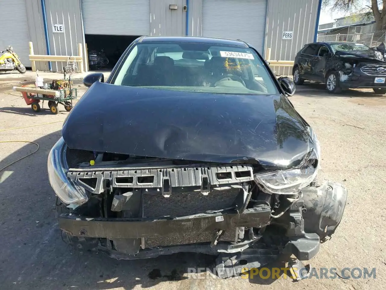 5 Photograph of a damaged car 3KPC24A67NE154785 HYUNDAI ACCENT 2022