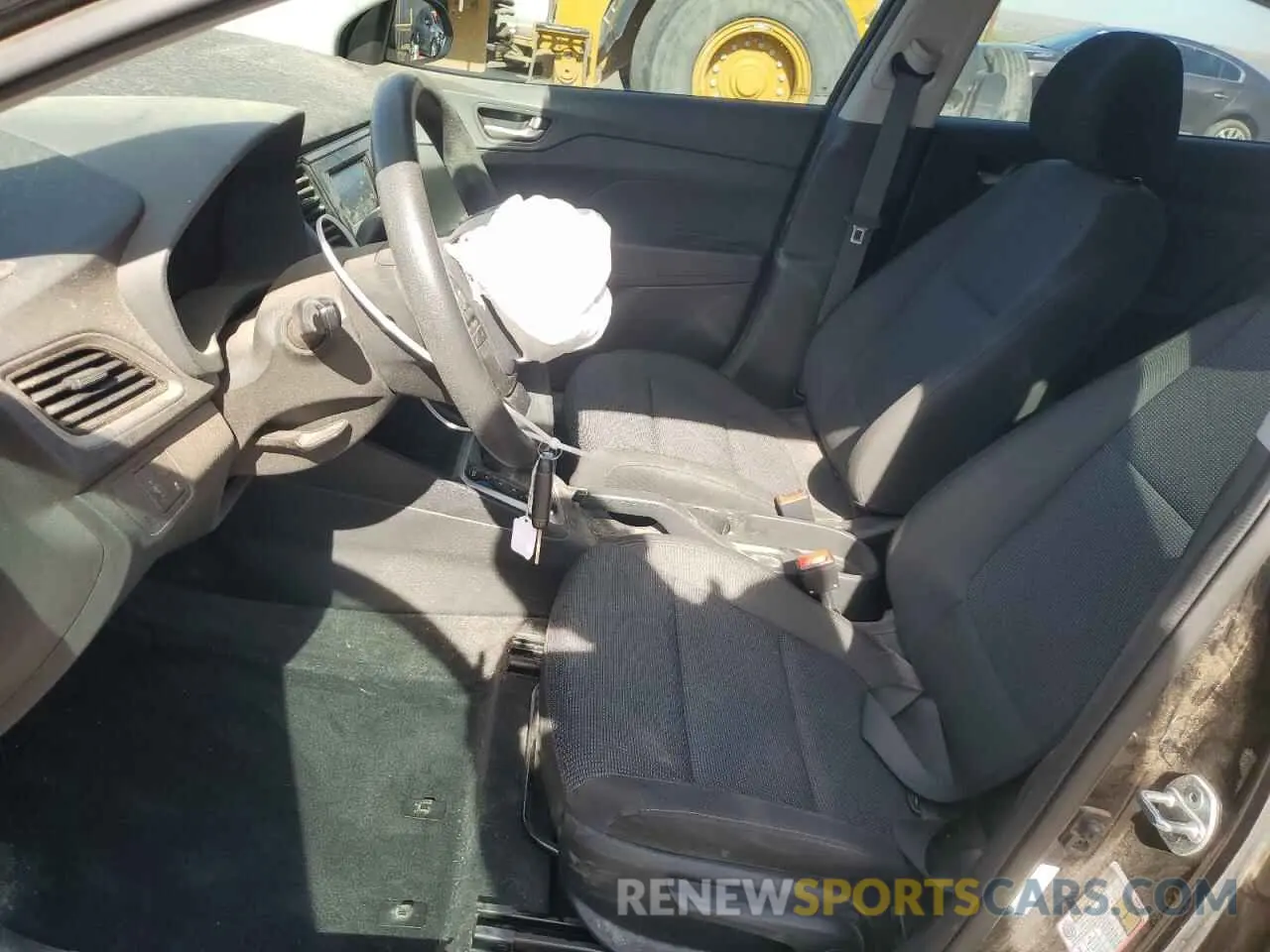 7 Photograph of a damaged car 3KPC24A67NE154785 HYUNDAI ACCENT 2022