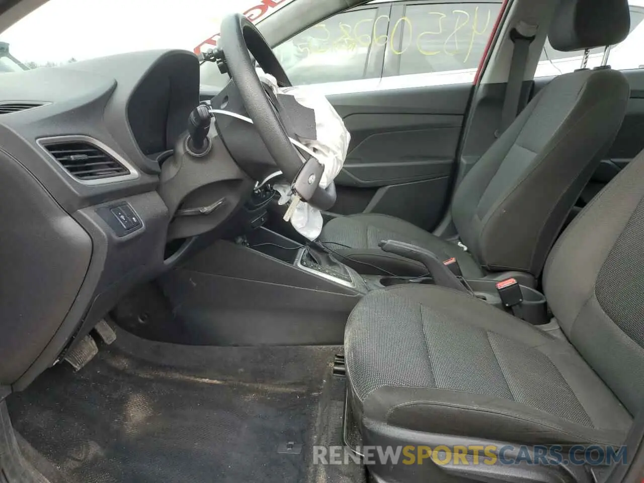 7 Photograph of a damaged car 3KPC24A67NE166709 HYUNDAI ACCENT 2022