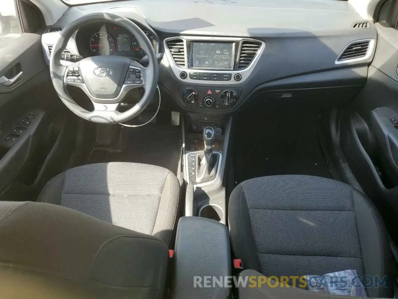 8 Photograph of a damaged car 3KPC24A67NE175149 HYUNDAI ACCENT 2022