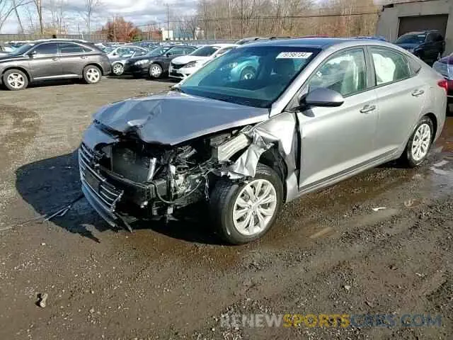 13 Photograph of a damaged car 3KPC24A67NE183669 HYUNDAI ACCENT 2022