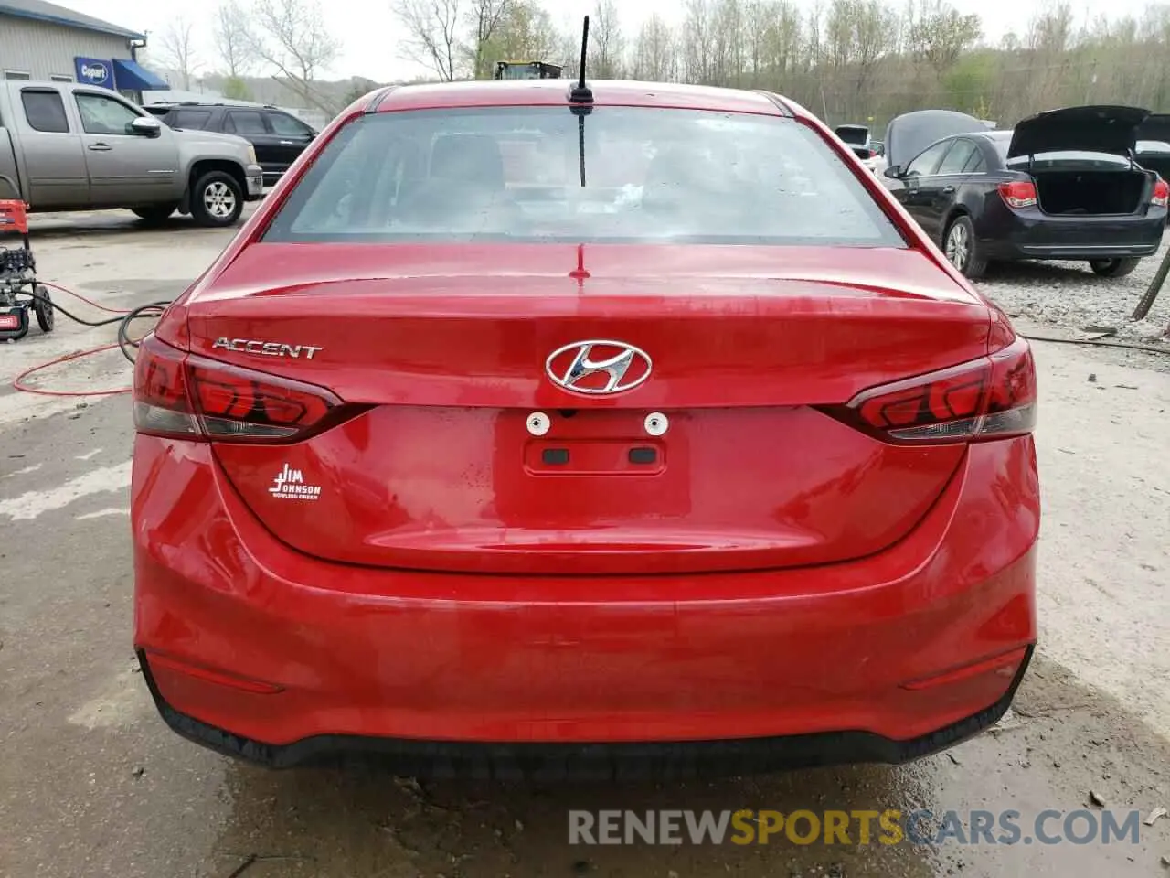 6 Photograph of a damaged car 3KPC24A67NE187575 HYUNDAI ACCENT 2022